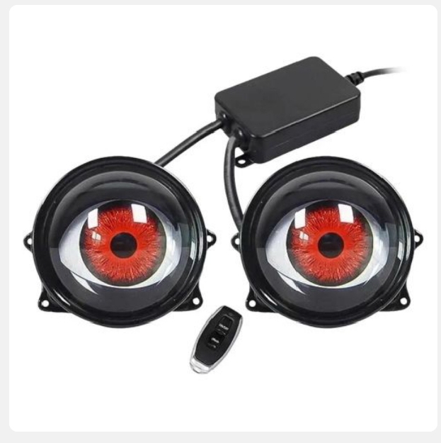3-inch dynamic devil eye LED projector lenses