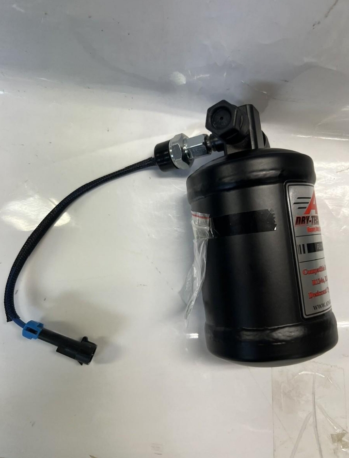 Receiver drier with pressure